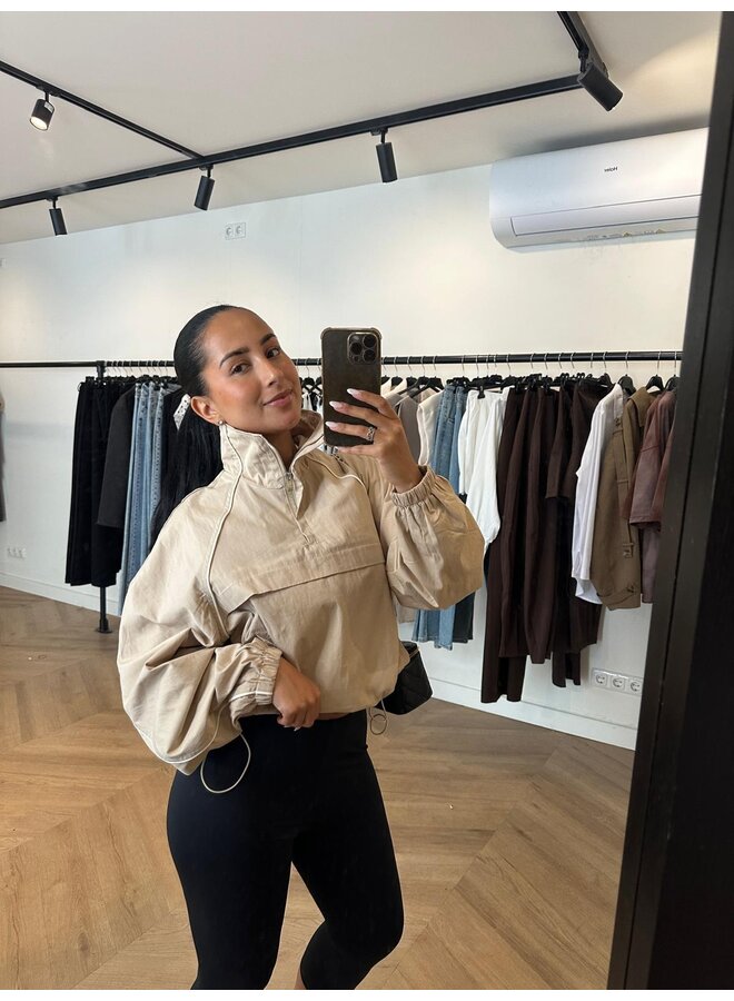 TECHNICAL JACKET BEIGE
