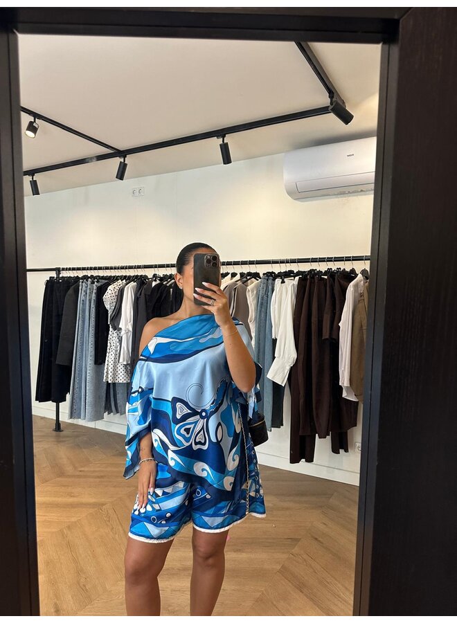 AMALFI TWO PIECE BLUE