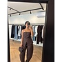 BALLOON PANTS + MATCHING TOP SET CHOCO