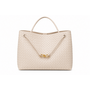 XL ADRIANA BAG LEATHER BEIGE/OFF WHITE