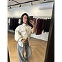 ECRU WAIST BLOUSE