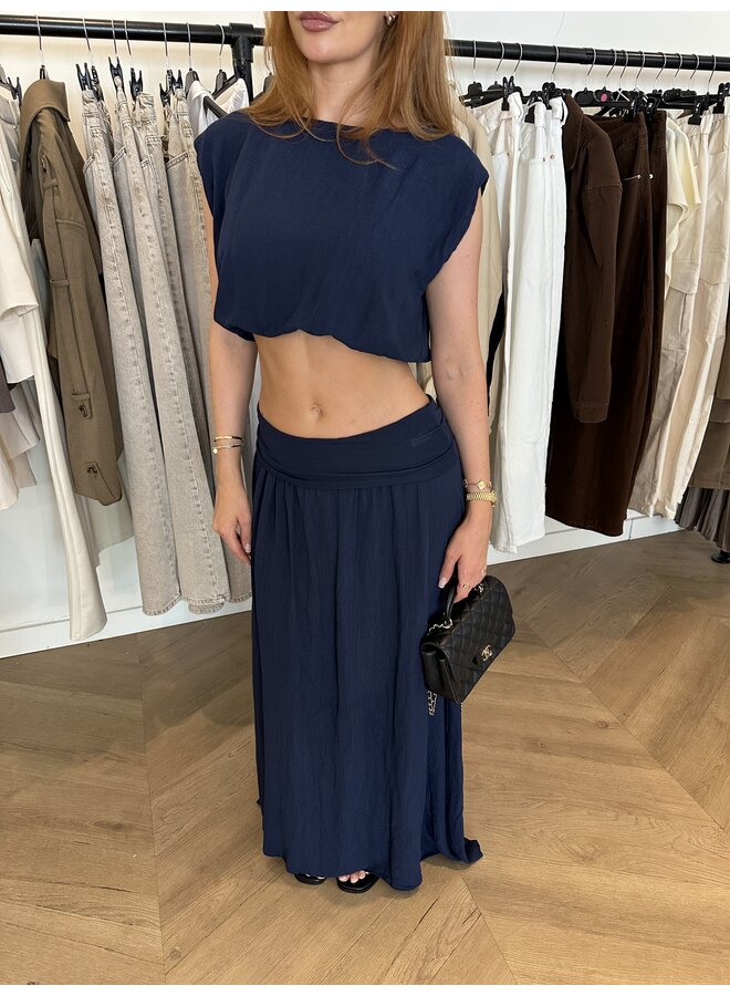 FOLD MAXI SKIRT SET “LISELOTTE” APPLE GREEN - Copy - Copy