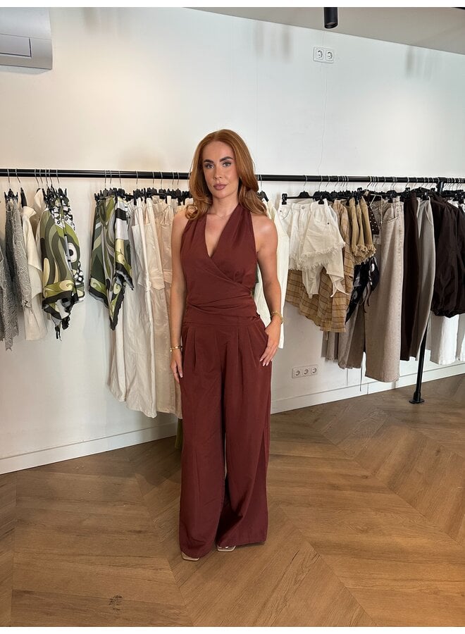 'MAUD' TWO PIECE BORDEAUX/ROEST