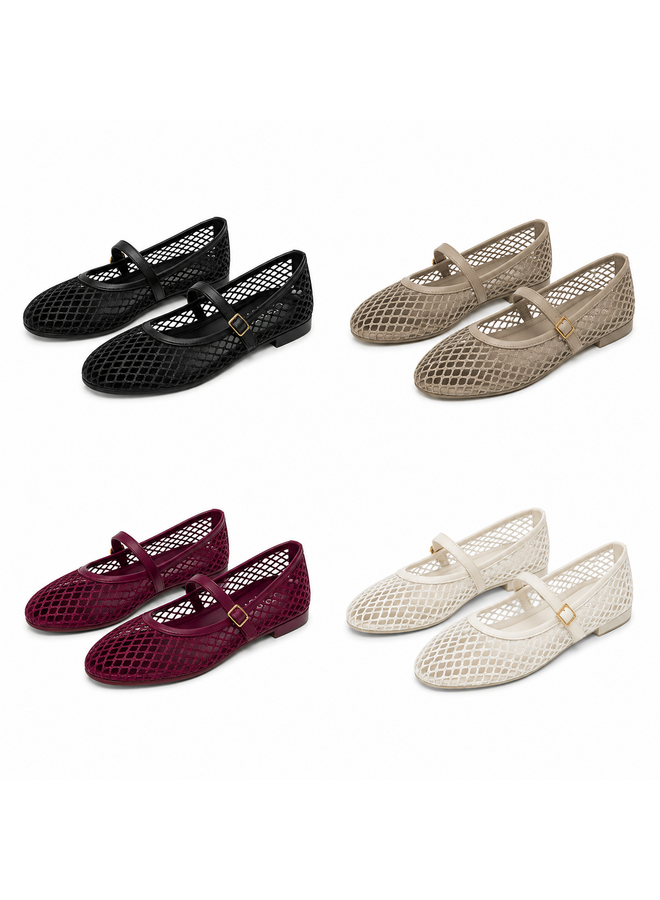 MESH BALLERINA TAUPHE