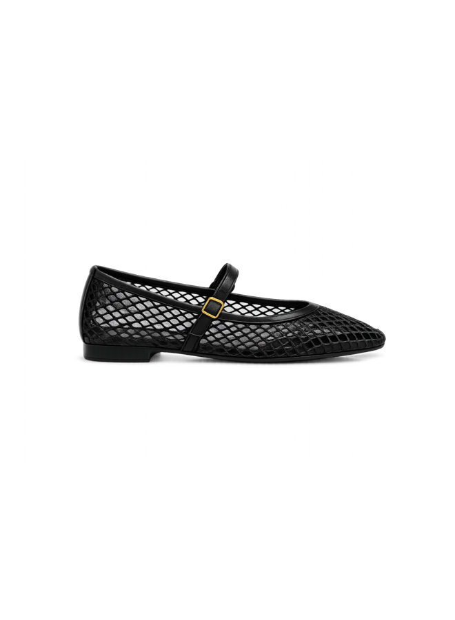 MESH BALLERINA ZWART (Pre order duurt 4 dagen)   - Copy