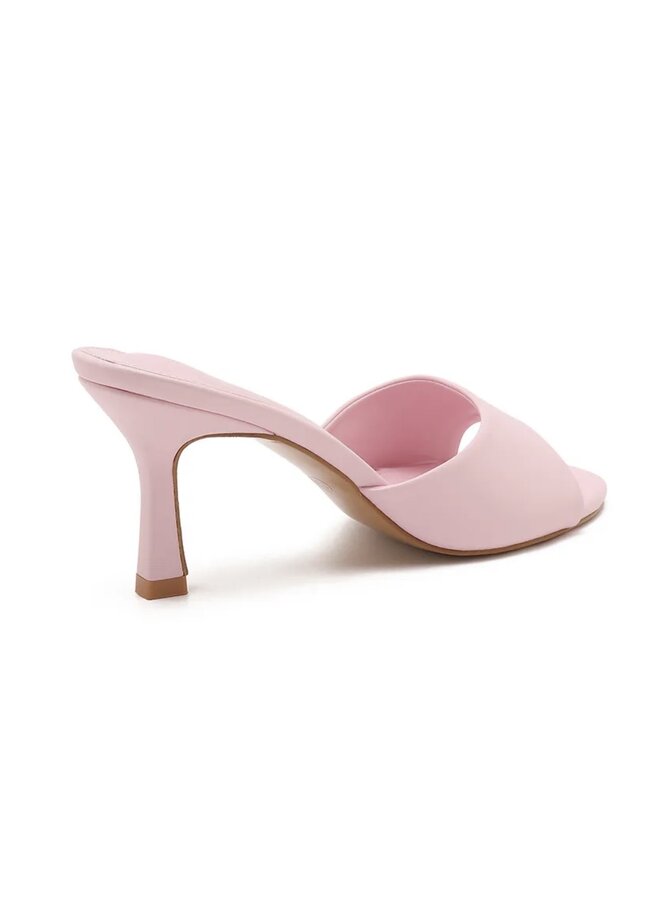 PINK MULE HEEL