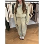 PARACHUTE PANTS SAGE GREEN (valt wat ruimer, deel van set)