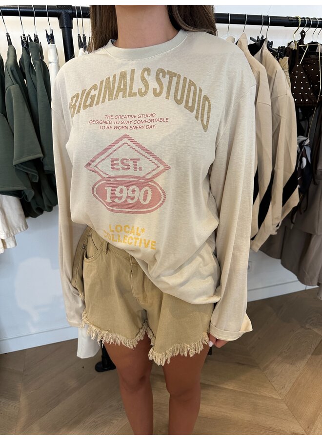 ORIGINAL LONGSLEEVE BEIGE