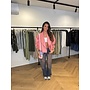 BOMBER JACKET OVERSLAG  ROZE