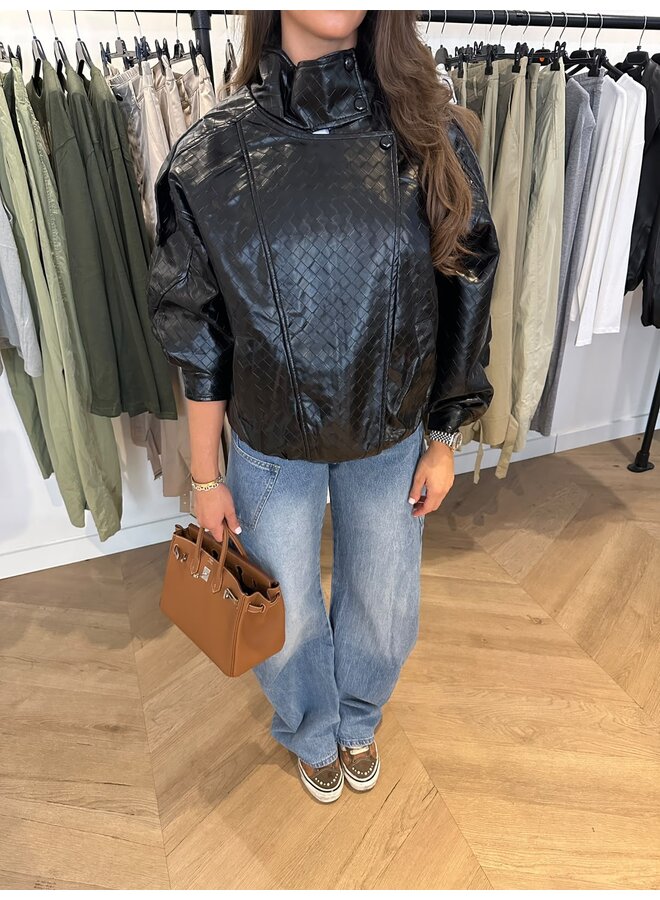 'QUINTY' JACKET ZWART