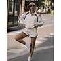 TRACKSUIT SHORT CHOCO