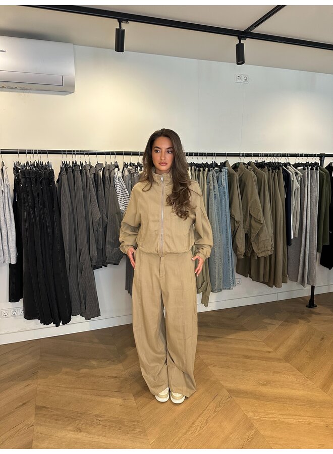 CAMEL 'JUTTA' JACKET (Deel van set)