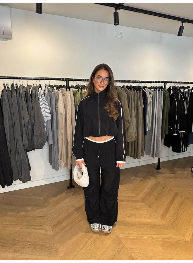 LINED BLACK JACKET (Deel van set)