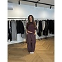 OVERSIZED T SHIRT BURGUNDY