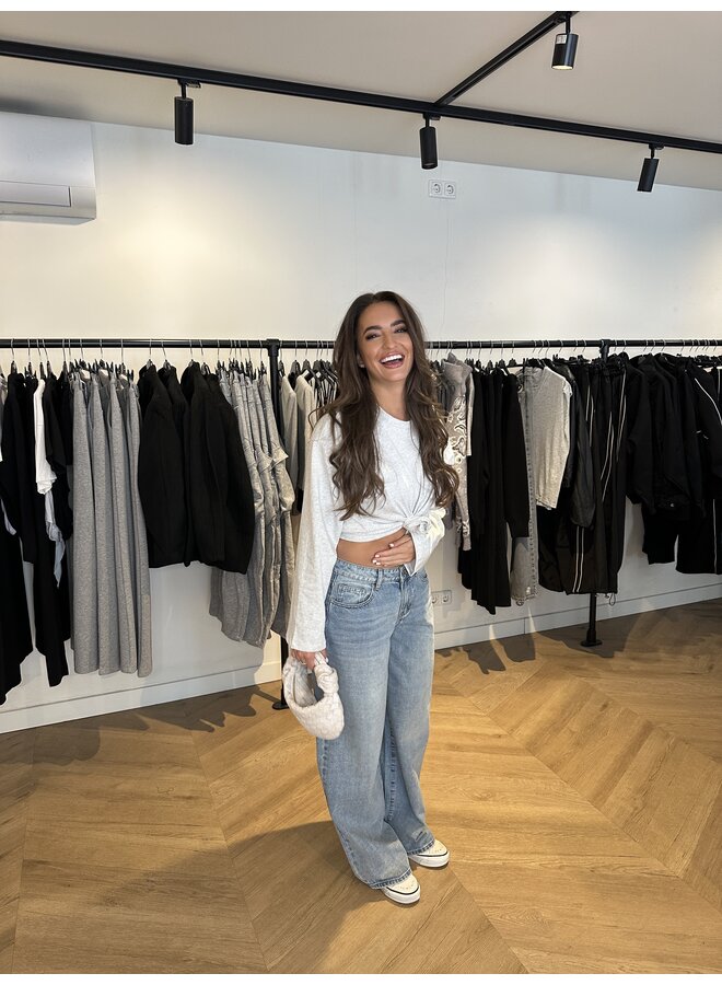 BAGGY PERFECT BASIC LOW RISE JEANS LIGHT