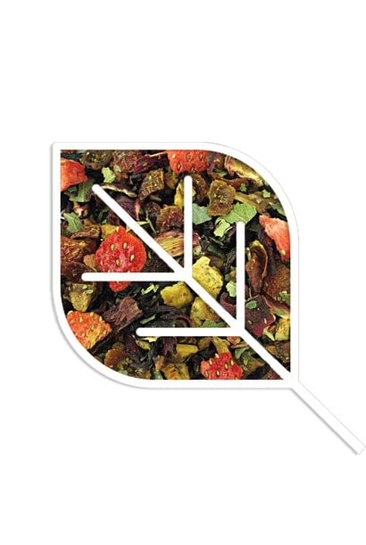 Erdbeer-Sahne Fruchtetee