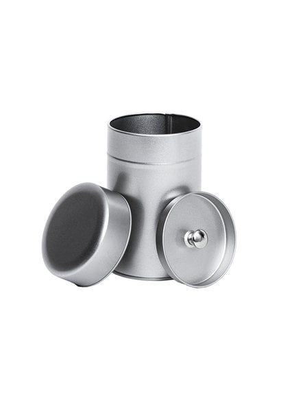 Runde Teedose mit Innendeckel