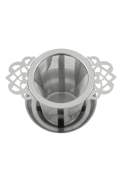 Permanentfilter Ornament Edelstahl