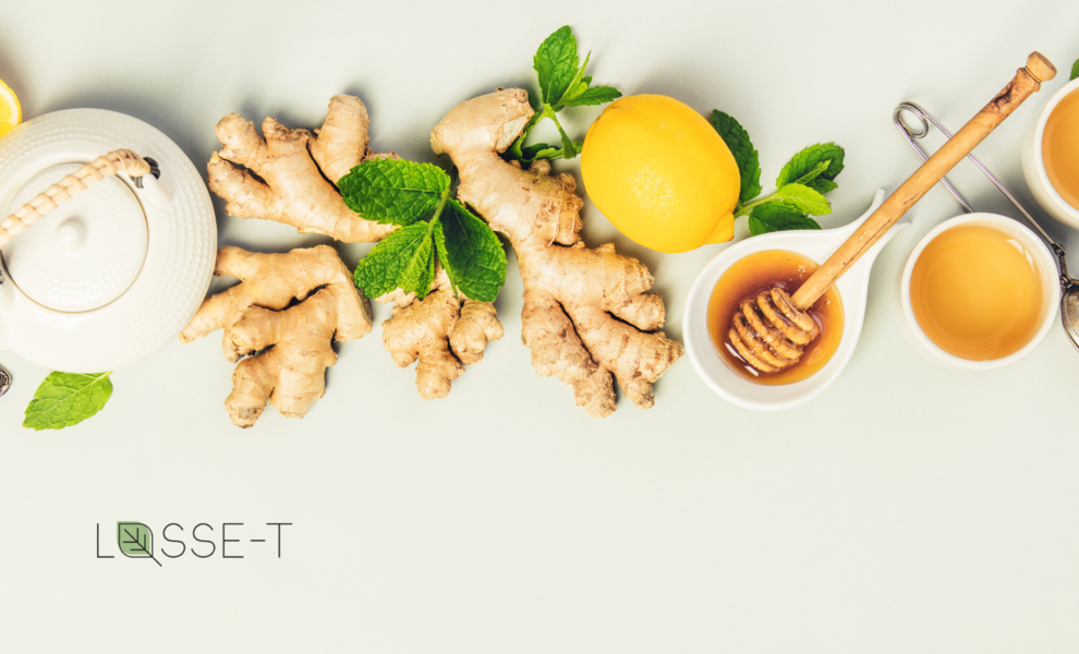 Zelf gemberthee met citroen maken