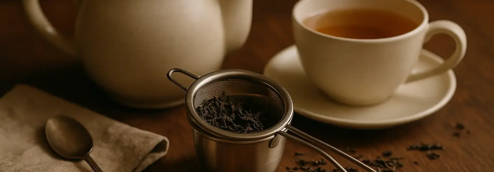 Hoe werkt een thee filter?