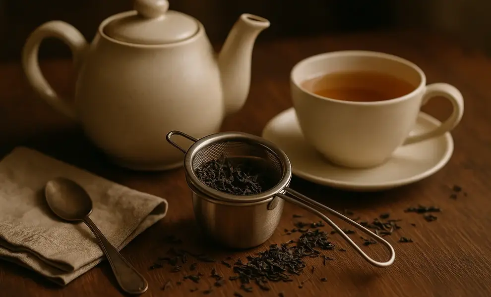 Hoe werkt een thee filter?