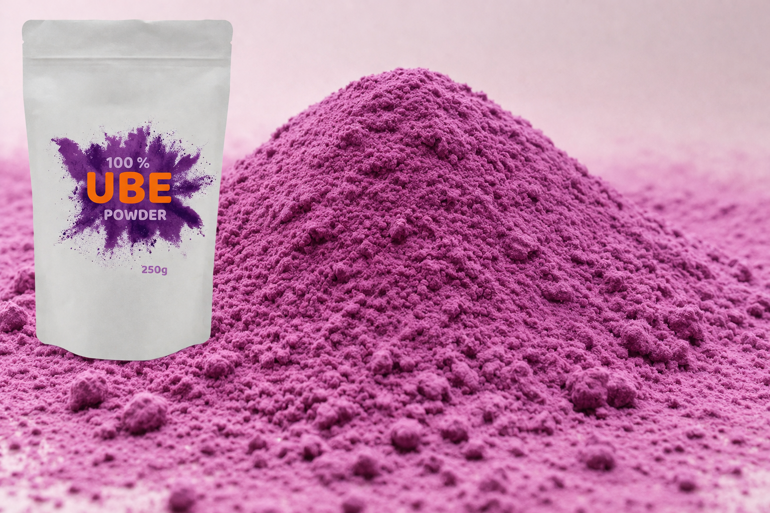 Paarse Yam Poeder (Ube) 250 gram-2