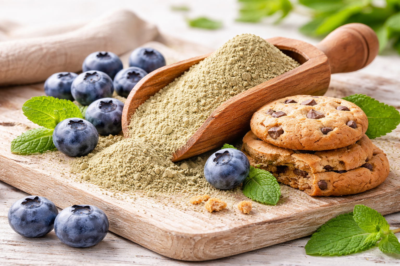 Blueberry Cookie Matcha Protein 500 gram-2