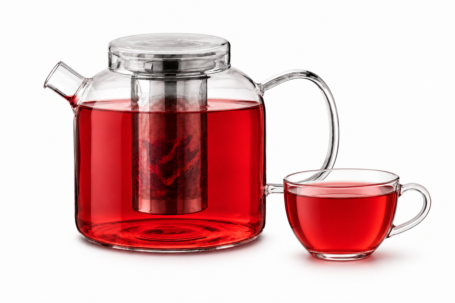 Glazen theepot Globe – 1,5 liter-2