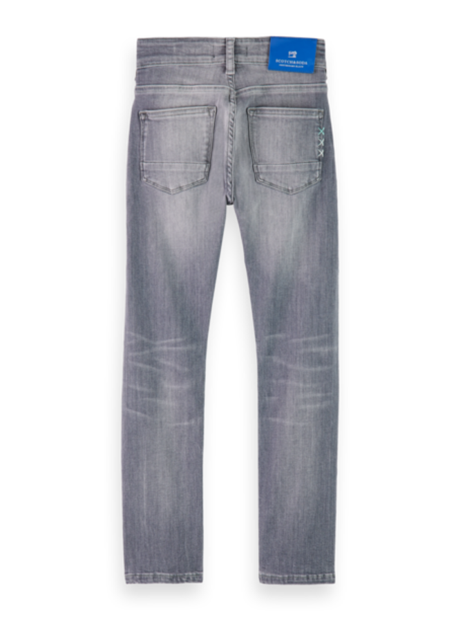 Scotch & Soda super skinny jeans Tigger grijs (Stone & Sand)