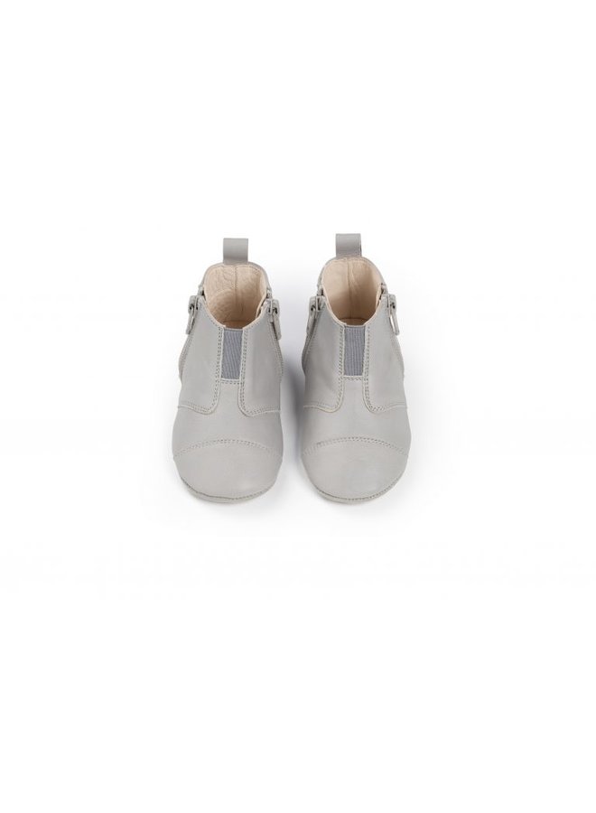 Dusq Babyschoentjes Leer Cloud Grey