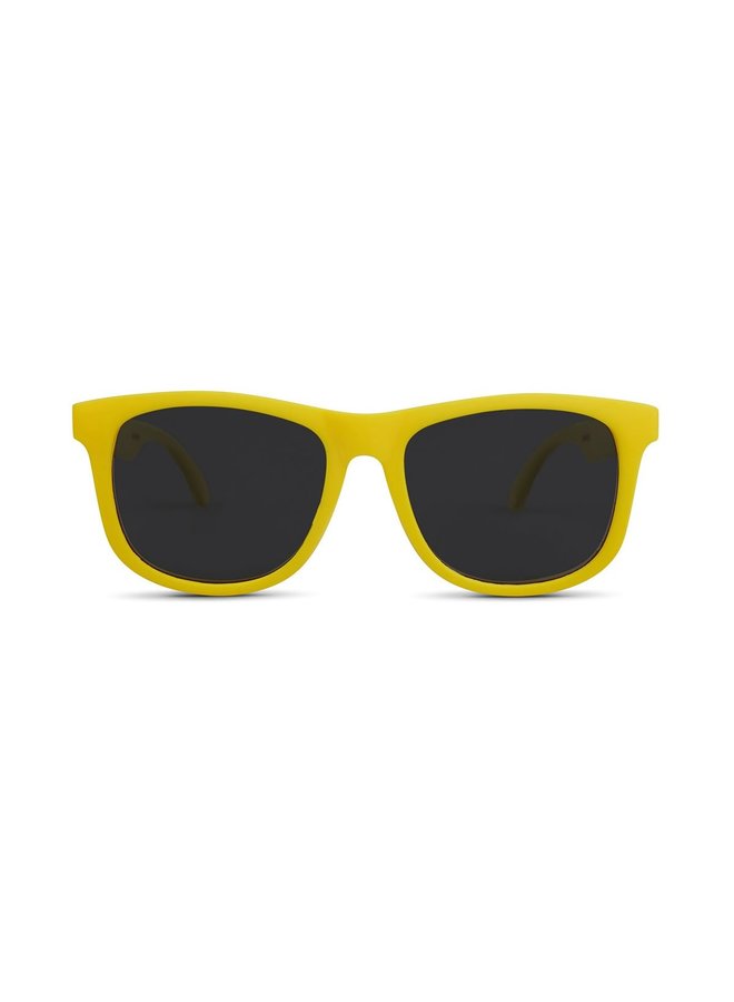 Hipsterkid Wayfarers zonnebril geel