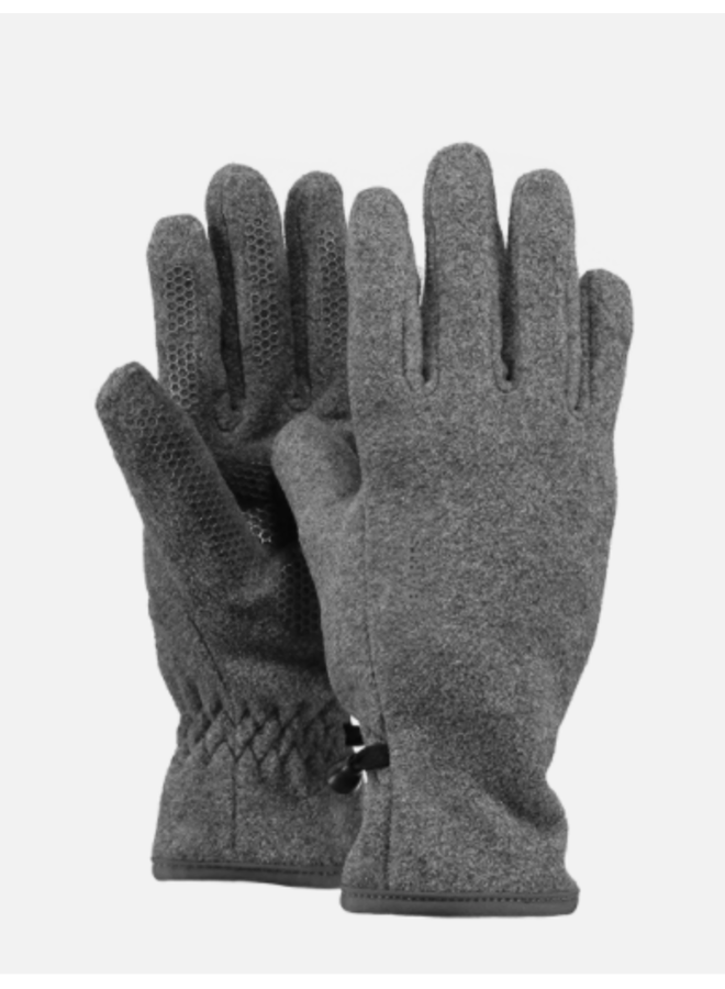 Barts fleece handschoenen heather grijs