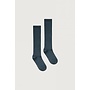 Gray Label lange geribde sokken Blue Grey