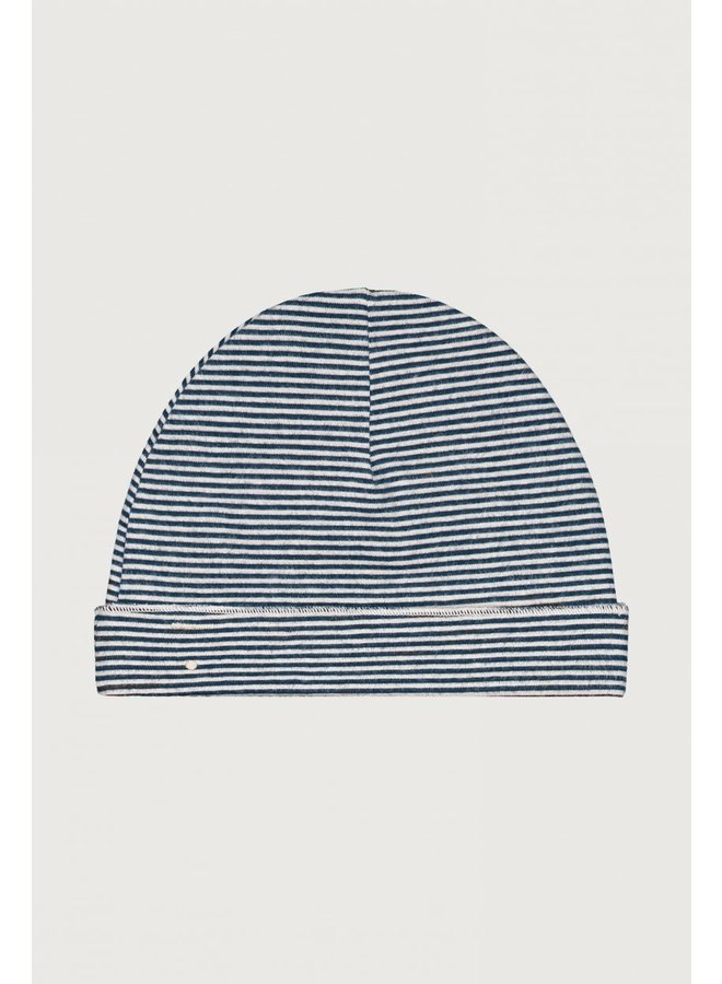Gray Label baby beanie blue grey/cream