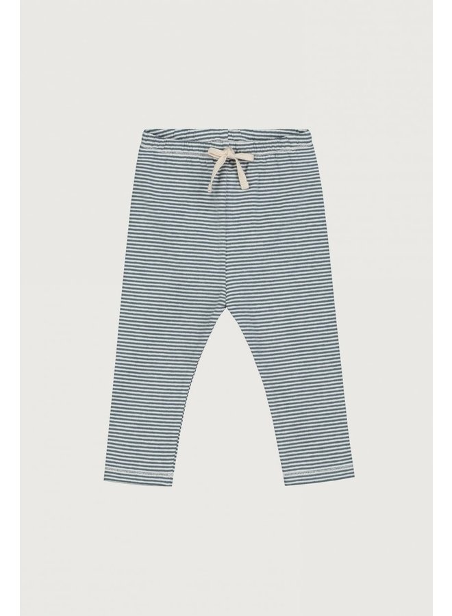 Gray Label baby leggings blue grey/cream