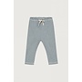 Baby leggings blue grey/cream