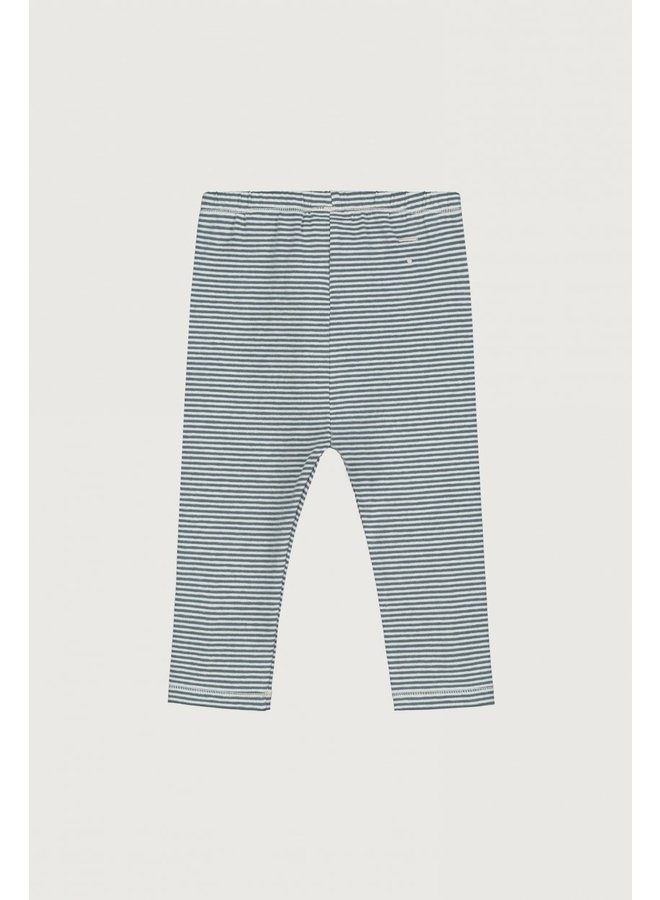 Gray Label baby leggings blue grey/cream