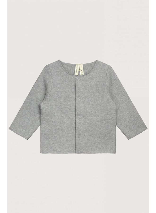 Gray Label baby cardigan grey melange