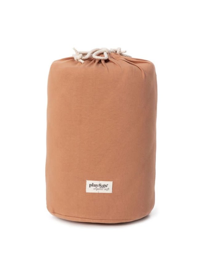Play & Go Tawny Brown babymat/ opbergzak organic