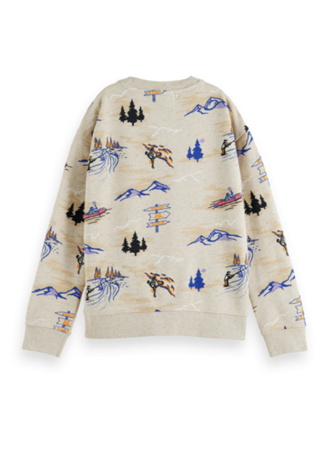 Crewneck Sweater Printed