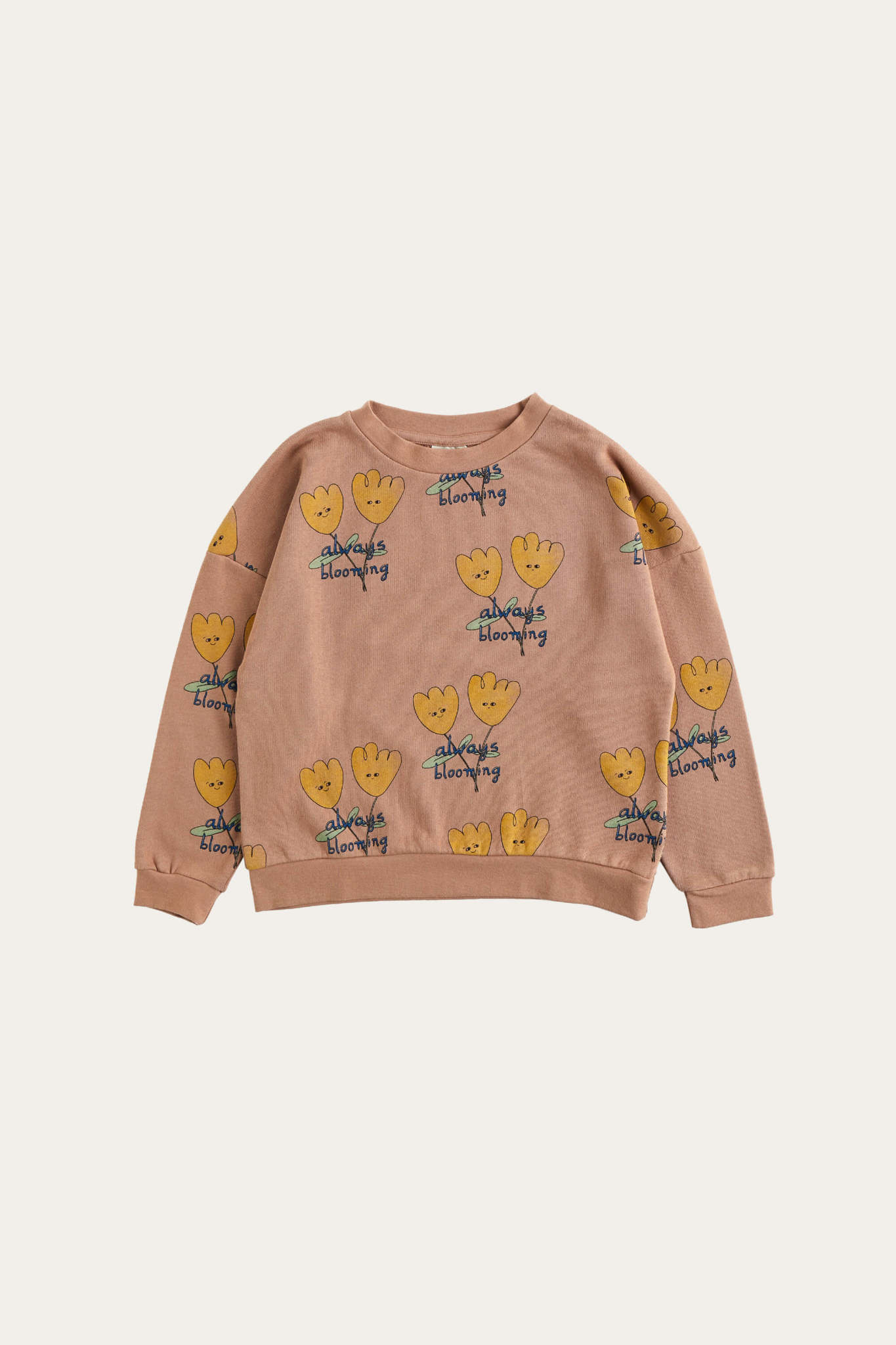 sweatshirt flowers