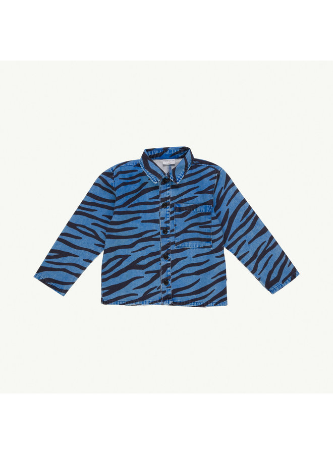 Maed zippy zebra blouse