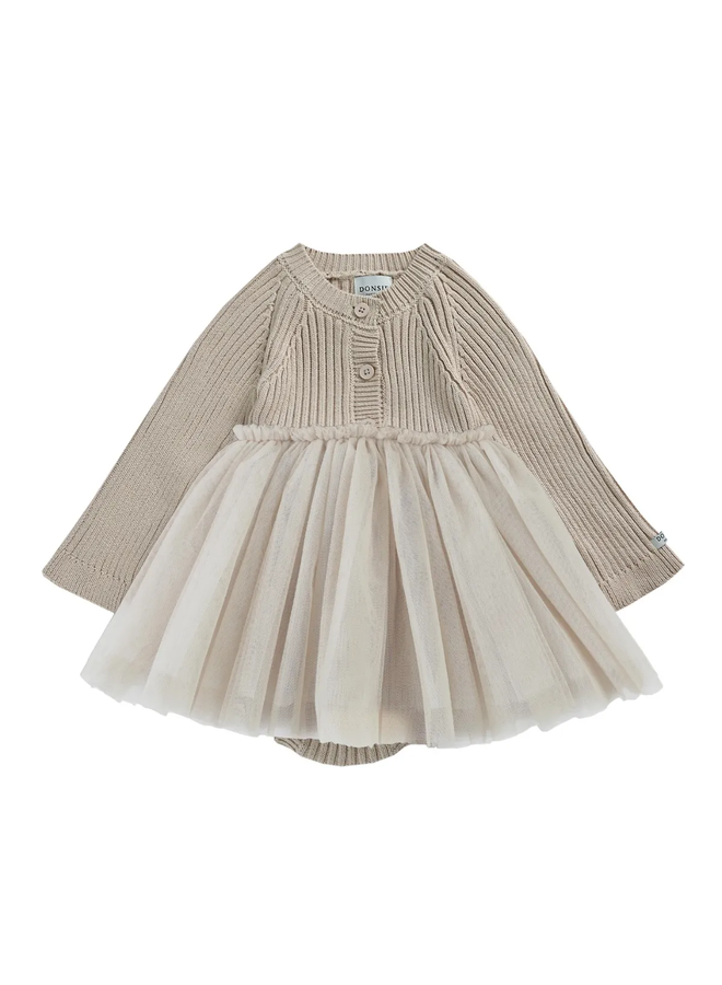 Donsje juna dress soft sand