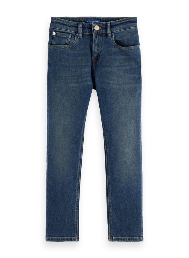 Scotch & Soda loose tapered jeans Dean blauw