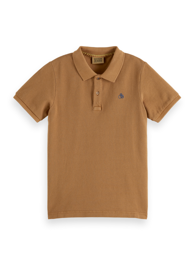 S&S Pique Polo Cinnamon