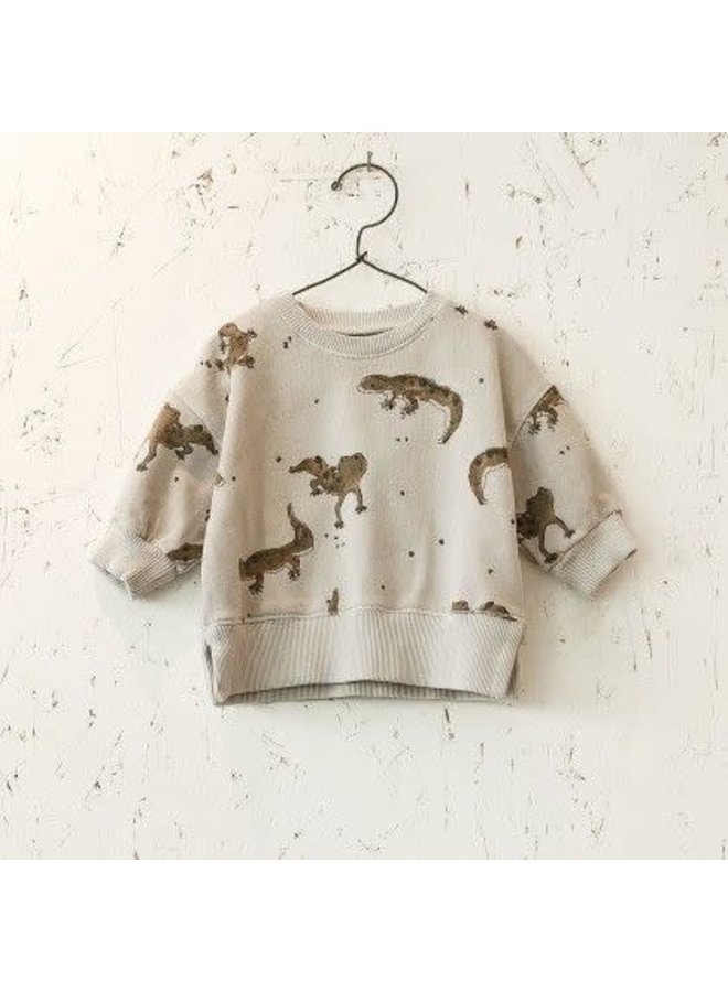 Play Up printed fleece sweater luana
