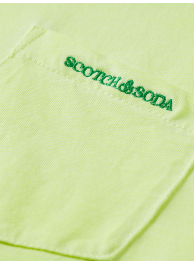 S&S cotton short-sleeved garment-dyed t-shirt
