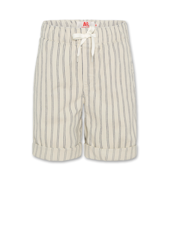 AO louis striped shorts beige