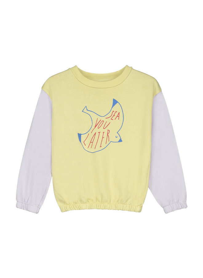 Bonmot sweatshirt melow yellow