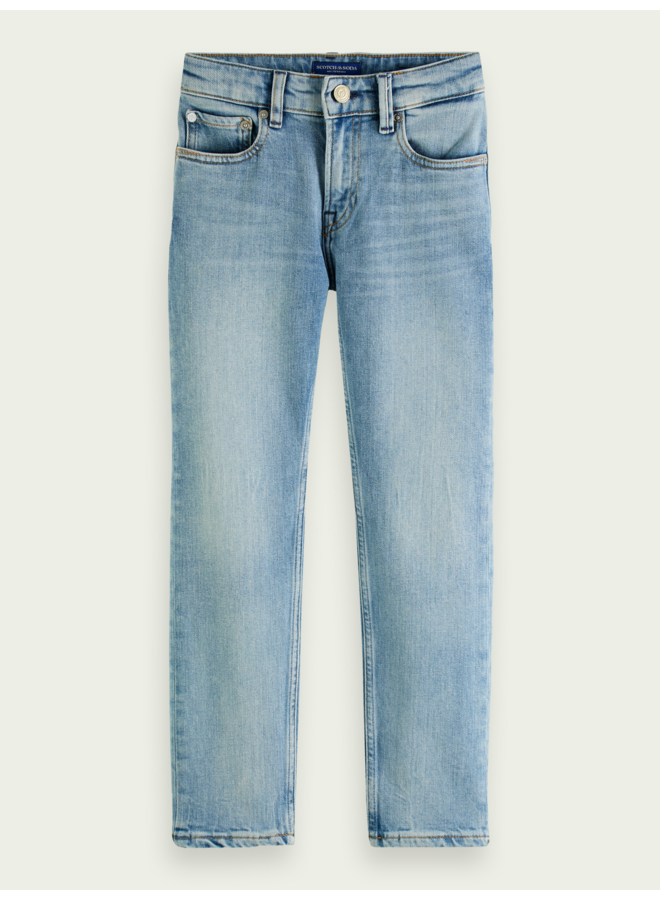 S&S dean loose tapered jeans biocotton clear path